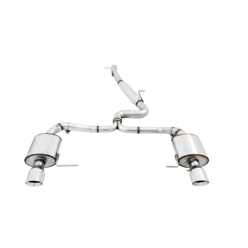 AWE Tuning 3015-32098 - VW MK7 Golf Alltrack/Sportwagen 4Motion Touring Edition Exhaust - Polished Silver Tips