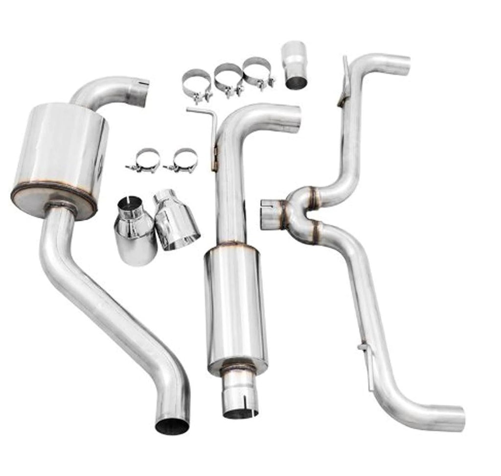 AWE Tuning 3015-32096 - Volkswagen GTI MK7.5 2.0T Touring Edition Exhaust w/Chrome Silver Tips 102mm