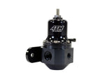 AEM 25-305BK - High Capacity Universal Black Adjustable Fuel Pressure Regulator