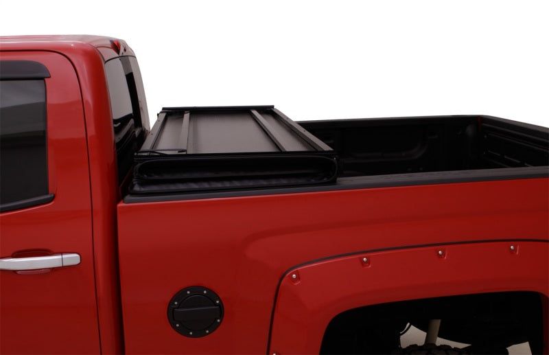 LUND 969165 -Lund 15-17 Chevy Colorado Fleetside (6ft. Bed) Hard Fold Tonneau Cover - Black