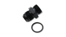 Load image into Gallery viewer, Vibrant 16834 - -10AN Flare to AN Straight Thread (9/16-18) with O-Ring Adapter Fitting
