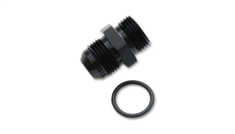 Vibrant 16831 - -8AN Flare to AN Straight Cut Thread (3/4-16) with O-Ring Adapter Fitting