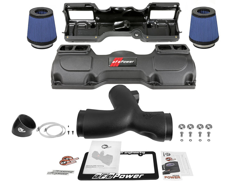 aFe 54-83038R - Magnum Force Stage-2Si Cold Air Intake System w/ Pro 5R Media 09-12 Porsche 911 Carrera(997)
