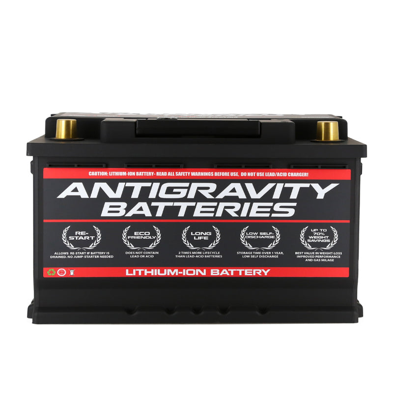 Antigravity Batteries AG-H7-40-RS - Antigravity H7/Group 94R Lithium Car Battery w/Re-Start