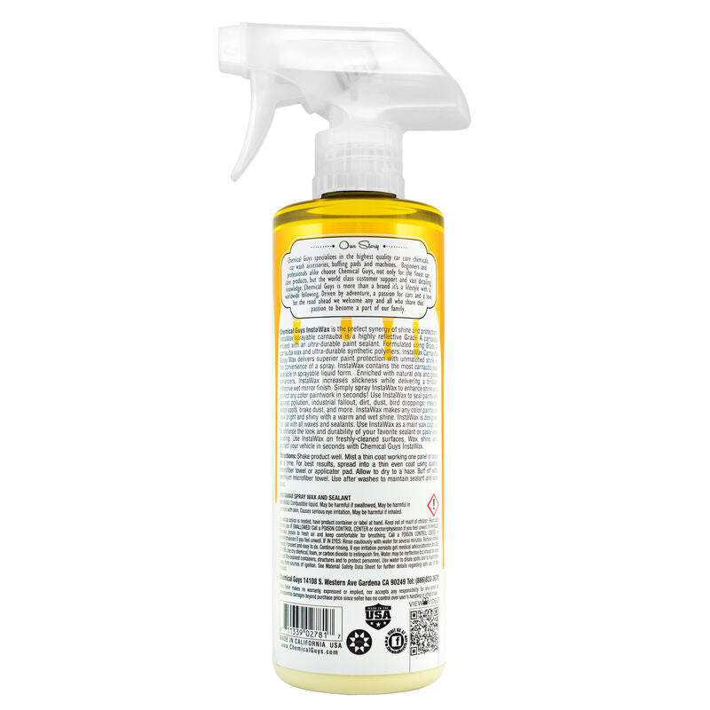 Chemical Guys WAC20916 - InstaWax Liquid Carnauba Shine & Protection Spray - 16oz