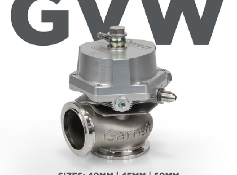 Garrett 908827-0004 - GVW-40 40mm Wastegate Kit - Silver