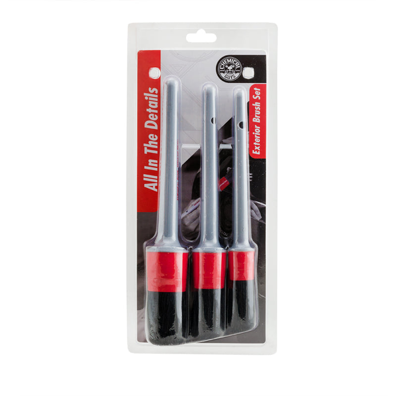 Chemical Guys ACC601 - Exterior Detailing Brushes - 3 Pack