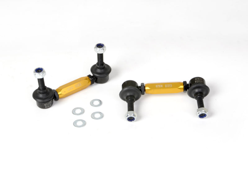 Whiteline KLC141 - 03-06 Nissan 350z Z33 Rear Swaybar link kit-Adjustable Ball End Links