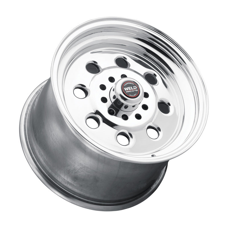 Weld 90-55346 - Draglite 15x5 / 5x4.5 & 5x4.75 BP / 3.5in. BS Polished Wheel - Non-Beadlock