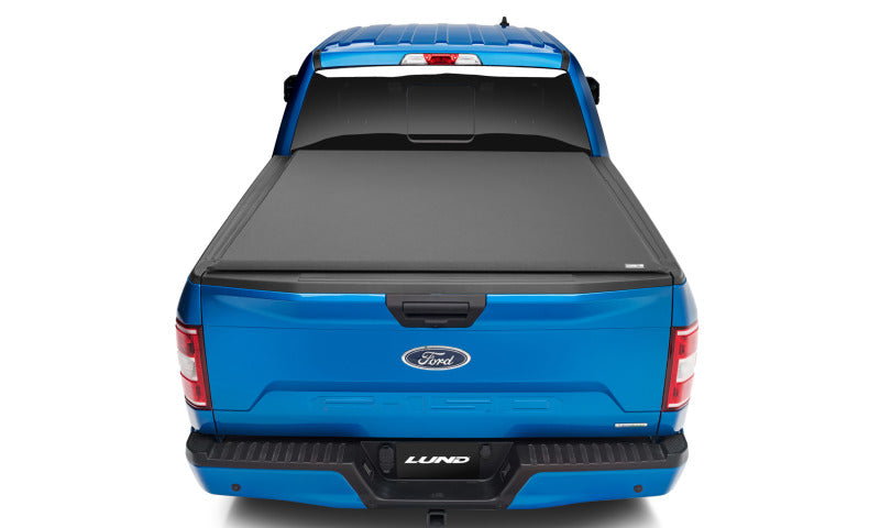 LUND 96873 -Lund 04-18 Ford F-150 (6.5ft. Bed) Genesis Elite Roll Up Tonneau Cover - Black