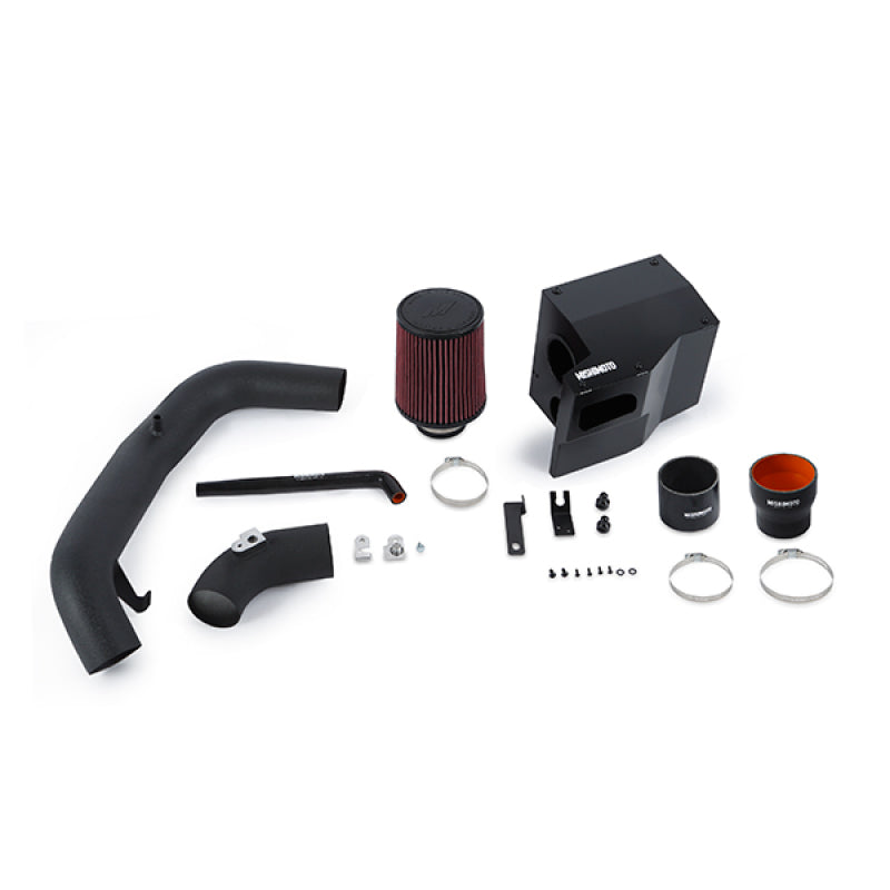 Mishimoto MMAI-FOST-13WBK - 13-16 Ford Focus ST 2.0L Performance Air Intake Kit - Wrinkle Black