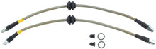 Load image into Gallery viewer, StopTech 08-10 Mini Cooper Stainless Steel Rear Brake Lines