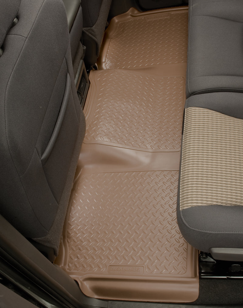 Husky Liners FITS: 73913 - 00-05 Ford Excursion Classic Style 3rd Row Tan Floor Liners