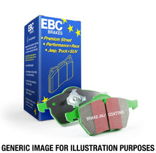 Load image into Gallery viewer, EBC 89-95 Lotus Elan (M100) 1.6 Turbo Greenstuff Front Brake Pads