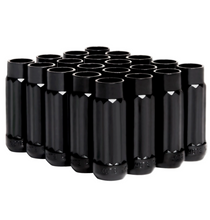 Load image into Gallery viewer, BLOX Racing BXAC-00145-BK - 12-Sided P17 Tuner Lug Nuts 12x1.25 - Black Steel - Set of 20