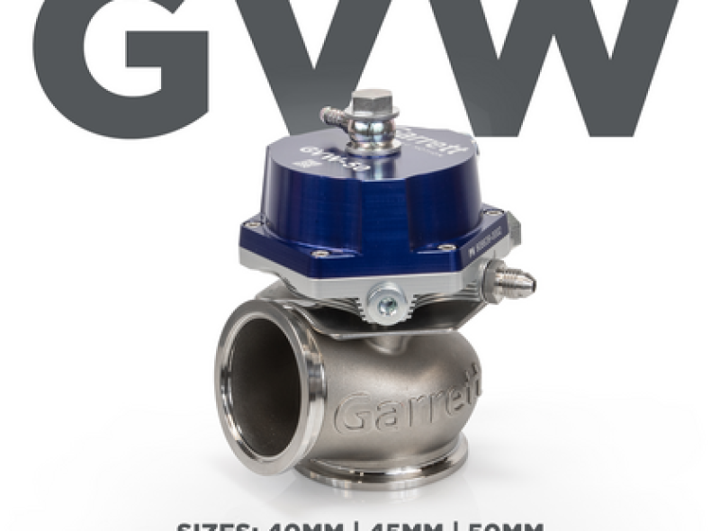 Garrett 908827-0002 - GVW-40 40mm Wastegate Kit - Blue
