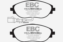 Load image into Gallery viewer, EBC 12+ Volkswagen CC 3.6 Greenstuff Front Brake Pads