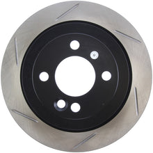 Load image into Gallery viewer, StopTech Power Slot 02-06 Mini Cooper / Mini Cooper S Rear Right SportStop Slotted Rotor