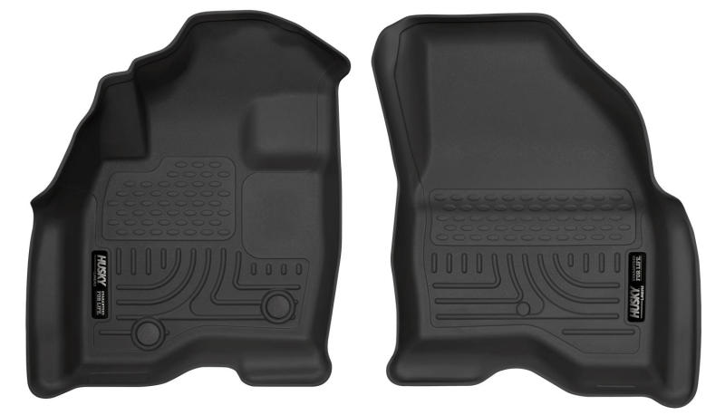 Husky Liners FITS: 13761 - 15-17 Ford Explorer WeatherBeater Black Front Floor Liners