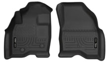 Load image into Gallery viewer, Husky Liners FITS: 13761 - 15-17 Ford Explorer WeatherBeater Black Front Floor Liners