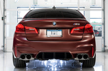 Load image into Gallery viewer, AWE Tuning 18-19 BMW M5 (F90) 4.4T AWD Cat-back Exhaust - Track Edition (Chrome Silver Tips)