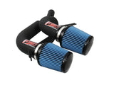 Injen SP1130WB - 08-09 535i E60 3.0L L6 Twin intake & AMSOIL Filters Wrinkle Black Short Ram Intake