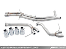 Load image into Gallery viewer, AWE Tuning 3015-43072 - Porsche Macan Touring Edition Exhaust System - Diamond Black 102mm Tips
