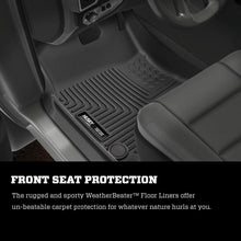 Load image into Gallery viewer, Husky Liners FITS: 14071 - 19-21 Ram 2500/3500 Mega Cab Pickup WeatherBeater Black 2nd Seat Floor Liners