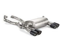 Load image into Gallery viewer, Akrapovic M-BM/T/8H-C - 14-17 BMW M3 (F80) Slip-On Line (Titanium) w/ Carbon Tips