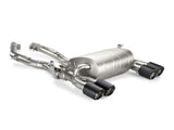 Akrapovic M-BM/T/8H-C - 14-17 BMW M3 (F80) Slip-On Line (Titanium) w/ Carbon Tips