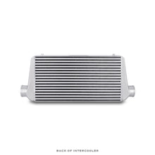 Load image into Gallery viewer, Mishimoto MMINT-UR - Universal Silver R Line Intercooler Overall Size: 31x12x4 Core Size: 24x12x4 Inlet / Outle