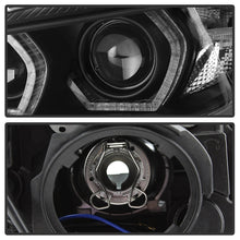 Load image into Gallery viewer, Spyder 12-14 BMW F30 3 Series 4DR Projector Headlights - LED DRL - Black (PRO-YD-BMWF3012-DRL-BK)