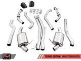 AWE Tuning 3015-33108 - Audi B9 RS5 Touring Edition Exhaust - w/ Diamond Black RS Tips