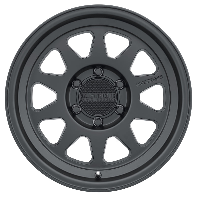 Method Wheels MR31689060518 - Method MR316 18x9 +18mm Offset 6x5.5 106.25mm CB Matte Black Wheel