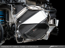 Load image into Gallery viewer, AWE Tuning 4510-11050 - Porsche 991 (991.2) Turbo/Turbo S Performance Intercooler Kit