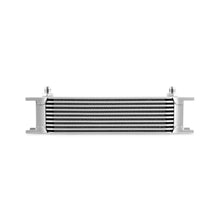 Load image into Gallery viewer, Mishimoto MMOC-10-6SL - Universal -6AN 10 Row Oil Cooler - Silver