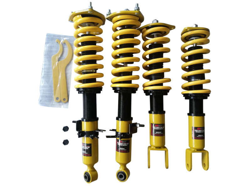 BLOX Racing BXSS-02705 - 03-08 Nissan G35/350Z - Non-Adjustable Damping Street Series II Coilovers