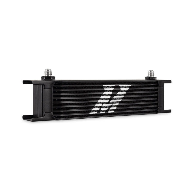 Mishimoto MMOC-10-6BK - Universal - 6AN 10 Row Oil Cooler - Black