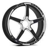 Weld 88B-1806245 - Alumastar 1-Piece 18x6 / 5x115 BP / 2.7in. BS Black Wheel - Non-Beadlock