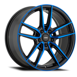 Konig Myth 19x8.5 5x114.3 ET40 Gloss Black w/ Blue Tinted Clearcoat