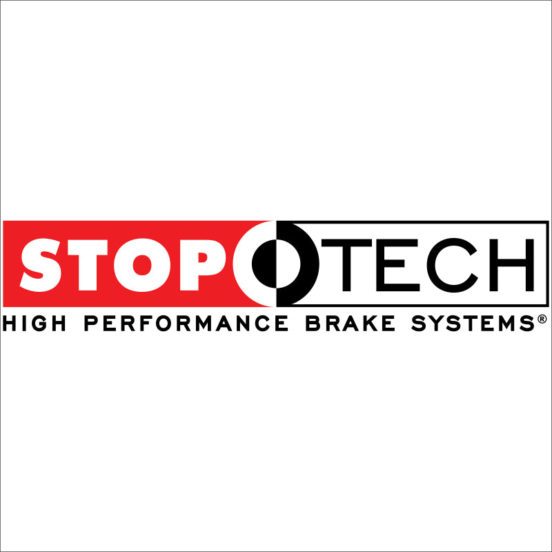 StopTech Power Slot 07-09 Mini Cooper S Front Right Slotted Rotor