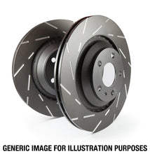 Load image into Gallery viewer, EBC 05-14 Volkswagen Golf 2.5 (Girling rear caliper) USR Slotted Rear Rotors