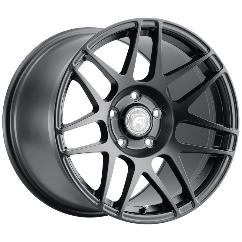 Forgestar F27270022P44 - F14 17x10 / 5x120 BP / ET44 / 7.2in BS Satin Black Wheel