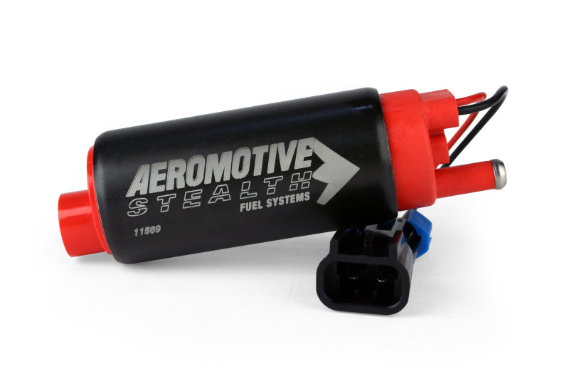 Aeromotive 11569 - 340 Series Stealth In-Tank E85 Fuel Pump - Center Inlet - Offset (GM applications)