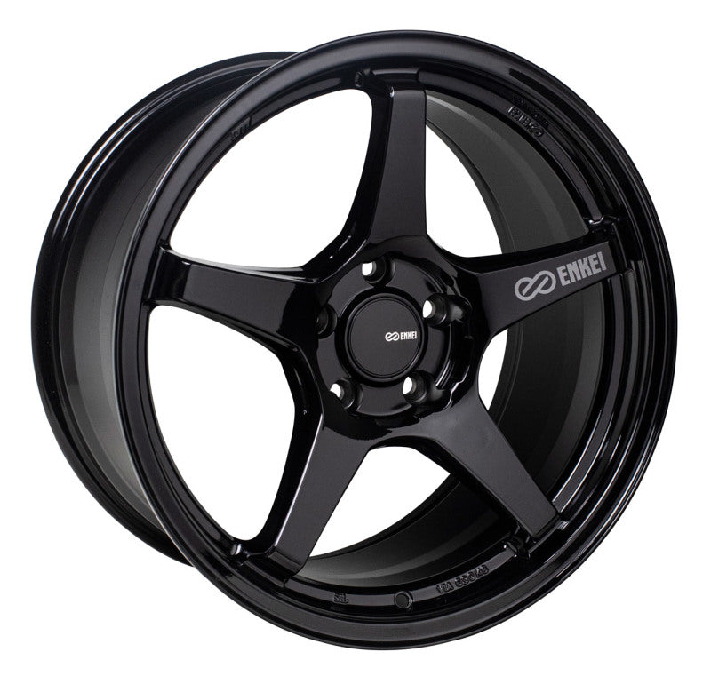 Enkei 521-885-6538BK - TS-5 18x8.5 5x114.3 38mm Offset 72.6mm Bore Gloss Black