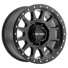 Load image into Gallery viewer, Method Wheels MR30578587500H - Method MR305 NV HD 17x8.5 0mm Offset 8x170 130.81mm CB Matte Black Wheel