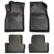 Load image into Gallery viewer, Husky Liners 11-12 Chevrolet Volt WeatherBeater Combo Black Floor Liners