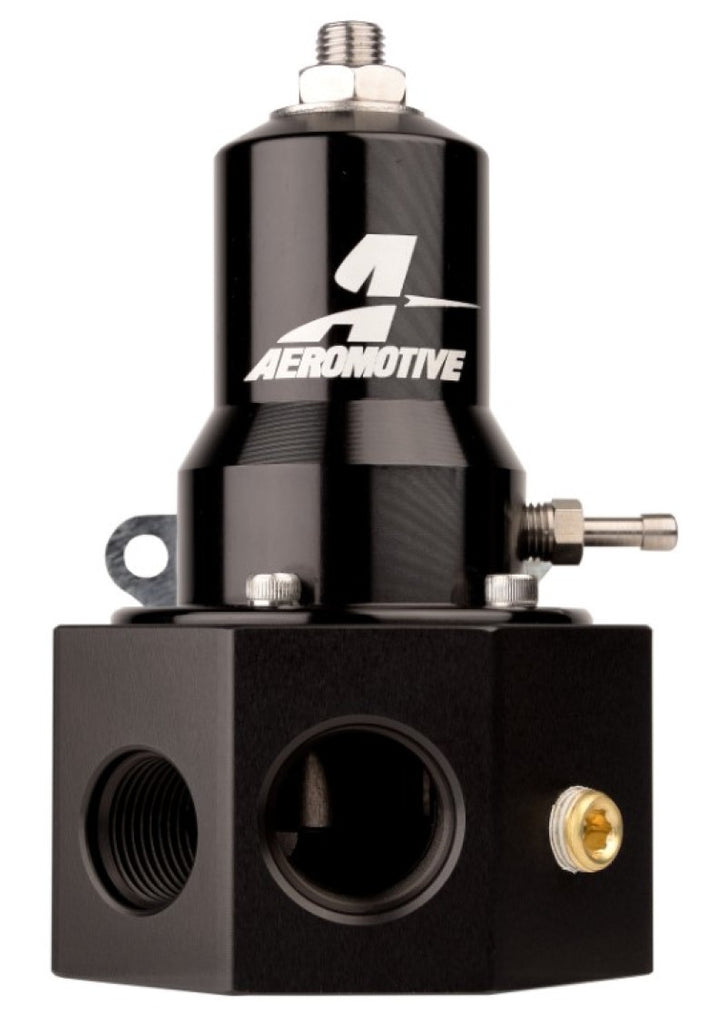 Aeromotive 13145 - Adjustable Fuel Pressure Regulator 30-120PSI .313 Valve -3x -8 / 1x -10 Inlet -10 Return