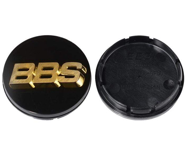 BBS 56.24.073 - Center Cap 70.6mm Black/Gold (3-tab) (56.24.080)