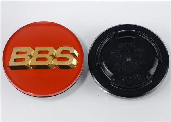 BBS 56.24.099 - Center Cap 70.6mm Red/Gold (3-tab) (56.24.073)